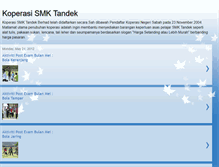 Tablet Screenshot of koperasitandek.blogspot.com