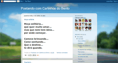 Desktop Screenshot of carlinhosdobento.blogspot.com