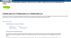 Desktop Screenshot of breezeseaclub.blogspot.com