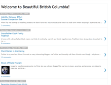 Tablet Screenshot of beautifulbritishcolumbia.blogspot.com