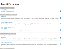 Tablet Screenshot of benefitforariana.blogspot.com