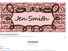 Tablet Screenshot of jensmithdesigns.blogspot.com