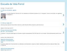 Tablet Screenshot of escuelavelaferrol.blogspot.com