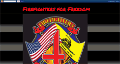 Desktop Screenshot of firefightersforfreedom.blogspot.com
