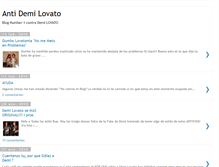 Tablet Screenshot of anti-demilovato.blogspot.com