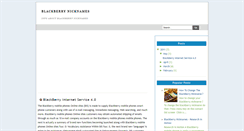 Desktop Screenshot of blackberrynicknames.blogspot.com