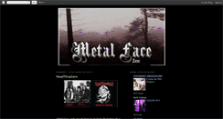 Desktop Screenshot of metalfacefanzine.blogspot.com