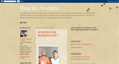 Desktop Screenshot of blogdojovelino.blogspot.com