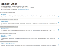 Tablet Screenshot of mlbfo.blogspot.com