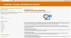 Desktop Screenshot of larimerworkforce.blogspot.com