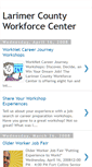 Mobile Screenshot of larimerworkforce.blogspot.com
