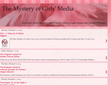 Tablet Screenshot of girlsmediamystery.blogspot.com