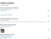 Tablet Screenshot of portacultural.blogspot.com