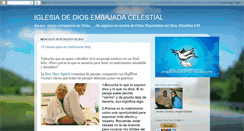 Desktop Screenshot of embajadordelcielo.blogspot.com