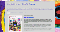 Desktop Screenshot of hollysartcorner.blogspot.com