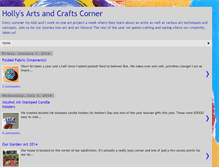 Tablet Screenshot of hollysartcorner.blogspot.com