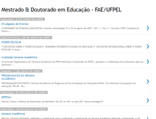 Tablet Screenshot of mestradodoutoradoemeducao-faeufpel.blogspot.com