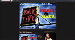 Desktop Screenshot of barliveafter.blogspot.com