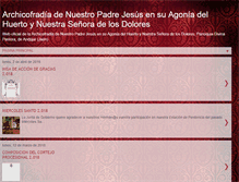 Tablet Screenshot of oracionhuertoandujar.blogspot.com