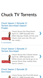 Mobile Screenshot of chucktvtorrents.blogspot.com