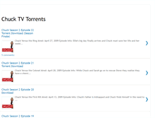 Tablet Screenshot of chucktvtorrents.blogspot.com
