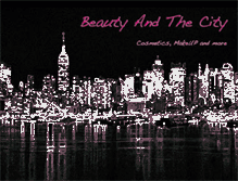 Tablet Screenshot of beautyandthecity.blogspot.com