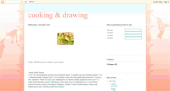 Desktop Screenshot of mmmm-cookingdrawing.blogspot.com