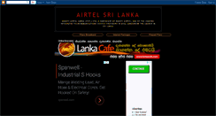 Desktop Screenshot of airtel-sri-lanka.blogspot.com