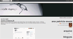 Desktop Screenshot of ana-patriciasousa.blogspot.com