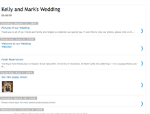 Tablet Screenshot of kellyandmark080809.blogspot.com