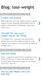 Mobile Screenshot of bloglose-weight.blogspot.com