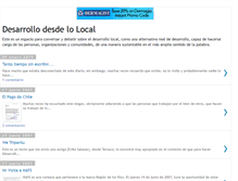 Tablet Screenshot of desarrollodesdelolocal.blogspot.com