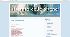 Desktop Screenshot of cantosirene.blogspot.com