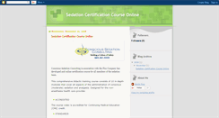Desktop Screenshot of onlinesedationcourse.blogspot.com