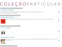 Tablet Screenshot of colecaoparticular.blogspot.com