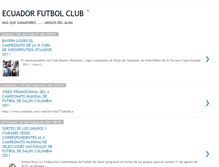 Tablet Screenshot of copaecuadorfutbolclub.blogspot.com