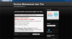 Desktop Screenshot of destinymuhammadjazztrio.blogspot.com