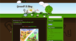 Desktop Screenshot of gerardpdblog.blogspot.com