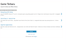 Tablet Screenshot of game-terbaru.blogspot.com