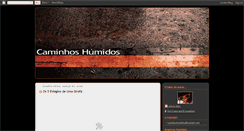 Desktop Screenshot of caminhoshumidos.blogspot.com