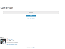 Tablet Screenshot of golfdivision.blogspot.com