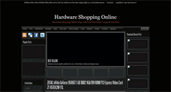 Desktop Screenshot of hardw4re.blogspot.com