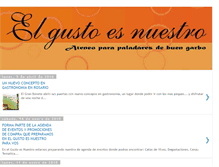 Tablet Screenshot of elgustoesnuestroclub.blogspot.com