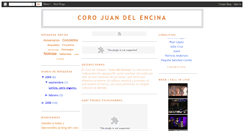 Desktop Screenshot of corojuandelencina.blogspot.com