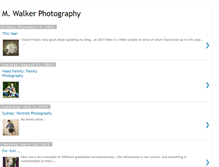 Tablet Screenshot of mwalkerphotos.blogspot.com