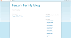 Desktop Screenshot of fazzinifamily.blogspot.com