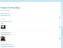 Tablet Screenshot of fazzinifamily.blogspot.com