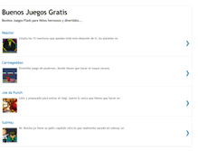 Tablet Screenshot of buenosjuegosgratis.blogspot.com