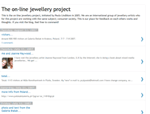 Tablet Screenshot of jewelleryproject.blogspot.com