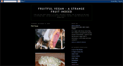 Desktop Screenshot of fruitfulvegan.blogspot.com